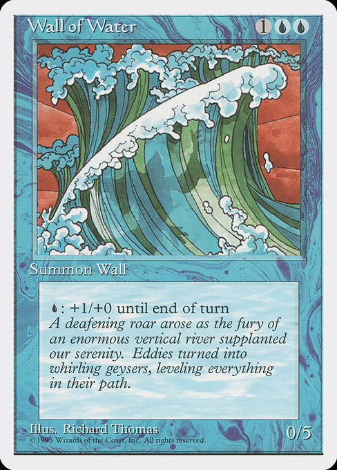 Wall of Water [Fourth Edition] | Gaming Infinity