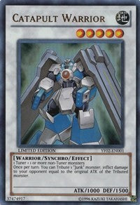 Catapult Warrior [Yu-Gi-Oh! 5D's Manga Promotional Cards] [YF02-EN001] | Gaming Infinity