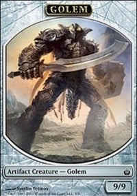 Golem Token [Mirrodin Besieged Tokens] | Gaming Infinity