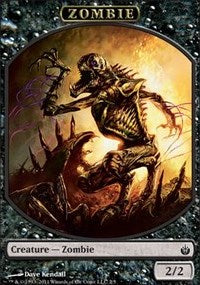 Zombie Token [Mirrodin Besieged Tokens] | Gaming Infinity