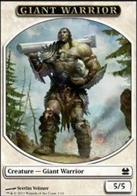 Giant Warrior Token [Modern Masters Tokens] | Gaming Infinity