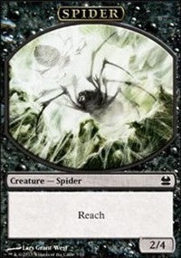 Spider Token (Black) [Modern Masters Tokens] | Gaming Infinity