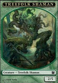 Treefolk Shaman Token [Modern Masters Tokens] | Gaming Infinity