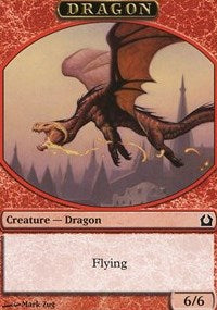 Dragon Token [Return to Ravnica Tokens] | Gaming Infinity