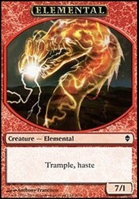 Elemental Token [Zendikar Tokens] | Gaming Infinity