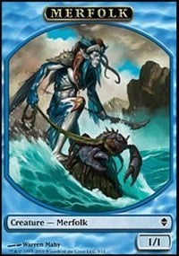 Merfolk Token [Zendikar Tokens] | Gaming Infinity