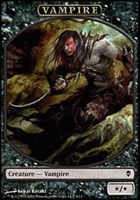 Vampire Token [Zendikar Tokens] | Gaming Infinity