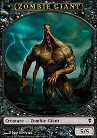 Zombie Giant Token [Zendikar Tokens] | Gaming Infinity