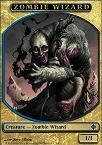 Zombie Wizard Token [Alara Reborn Tokens] | Gaming Infinity