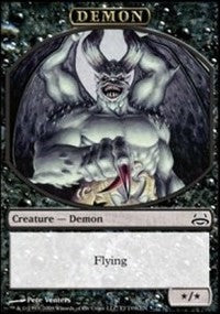 Demon Token [Duel Decks: Divine vs. Demonic Tokens] | Gaming Infinity