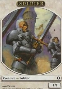 Soldier Token [Duel Decks: Elspeth vs. Tezzeret Tokens] | Gaming Infinity