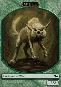 Wolf Token [Shadowmoor Tokens] | Gaming Infinity