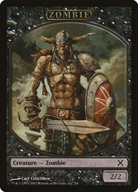 Zombie Token [Tenth Edition Tokens] | Gaming Infinity