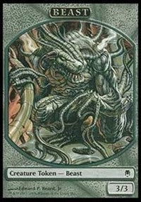 Beast Token (Darksteel) [Magic Player Rewards 2004] | Gaming Infinity