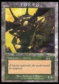 Insect Token (Onslaught) [Magic Player Rewards 2003] | Gaming Infinity