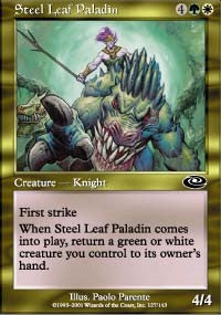 Steel Leaf Paladin [Planeshift] | Gaming Infinity