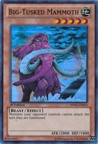 Big-Tusked Mammoth [Battle Pack 2: War of the Giants – Round 2] [BPW2-EN013] | Gaming Infinity