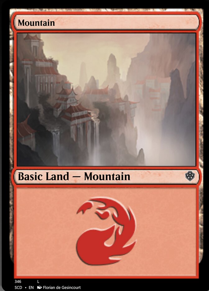 Mountain (346) [Starter Commander Decks] | Gaming Infinity