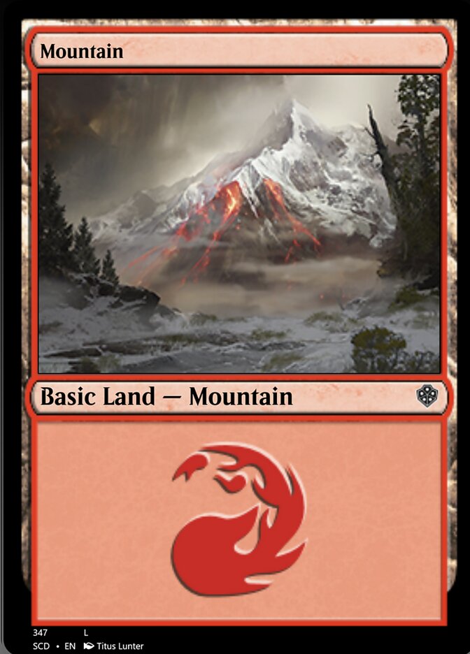 Mountain (347) [Starter Commander Decks] | Gaming Infinity