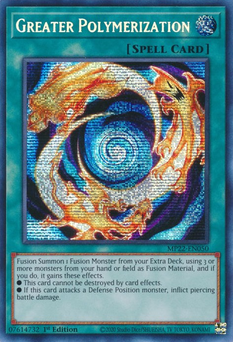 Greater Polymerization [MP22-EN050] Prismatic Secret Rare | Gaming Infinity