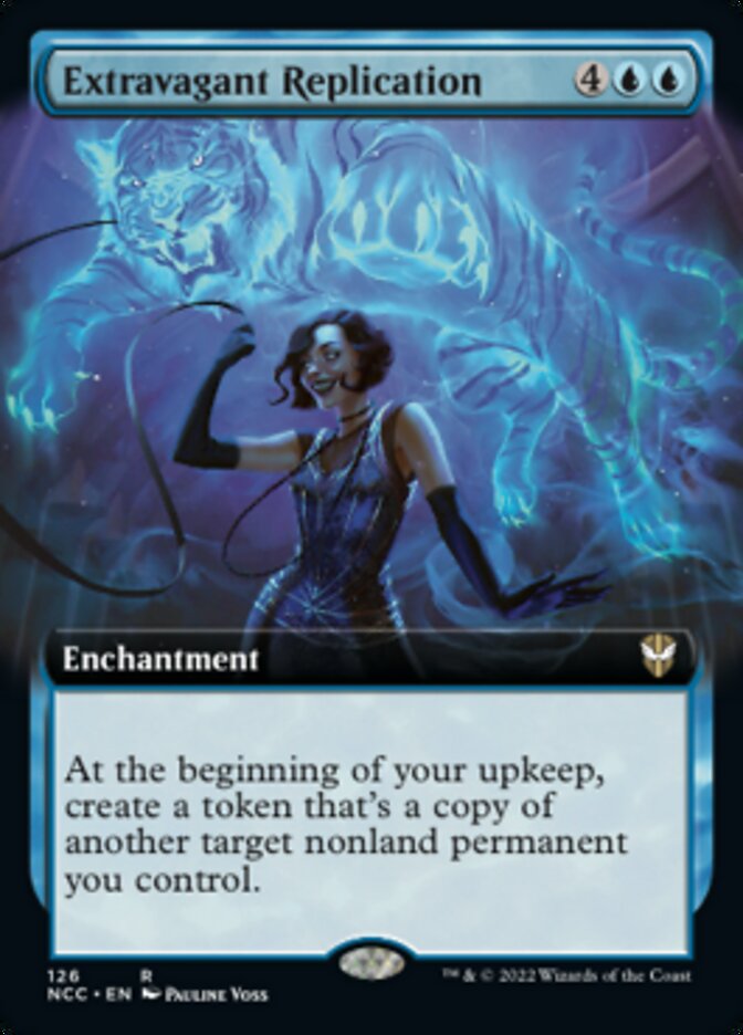 Extravagant Replication (Extended Art) [Streets of New Capenna Commander] | Gaming Infinity