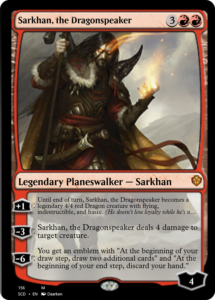 Sarkhan, the Dragonspeaker [Starter Commander Decks] | Gaming Infinity