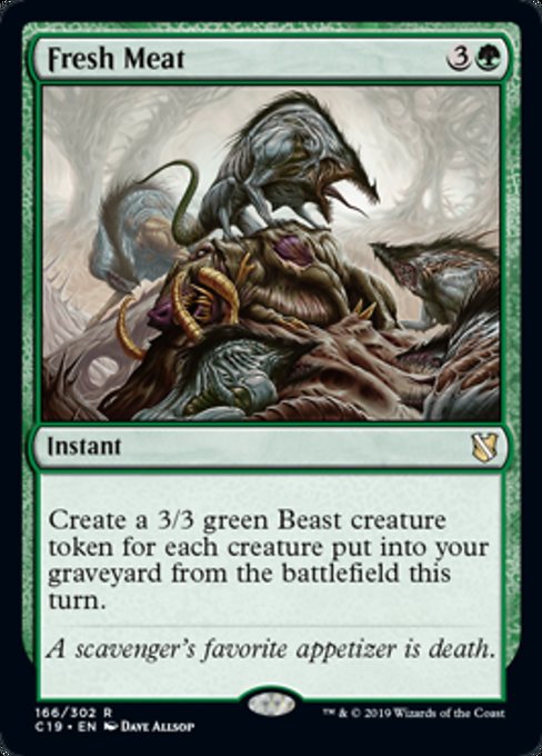 Fresh Meat [Commander 2019] | Gaming Infinity