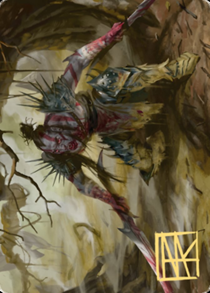 Highborn Vampire Art Card (Gold-Stamped Signature) [Zendikar Rising Art Series] | Gaming Infinity