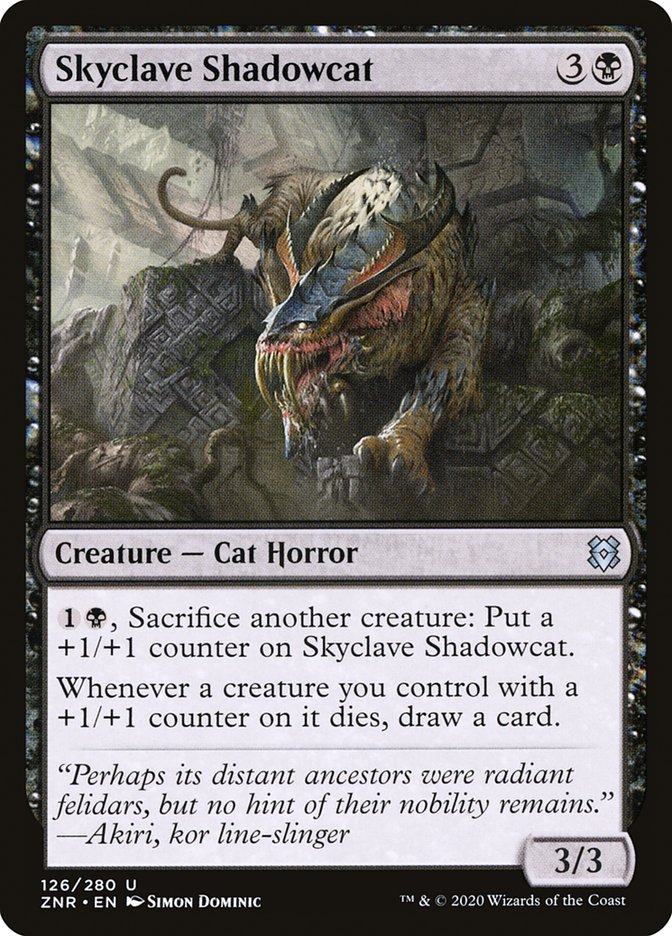 Skyclave Shadowcat [Zendikar Rising] | Gaming Infinity