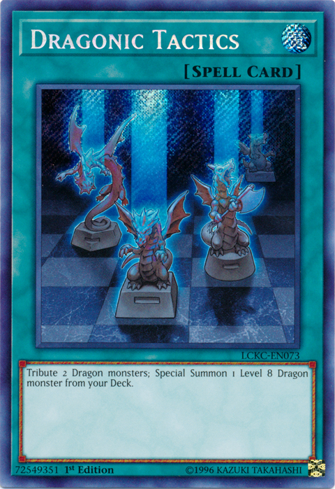 Dragonic Tactics [LCKC-EN073] Secret Rare | Gaming Infinity