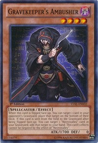 Gravekeeper's Ambusher [Legacy of the Valiant] [LVAL-EN032] | Gaming Infinity