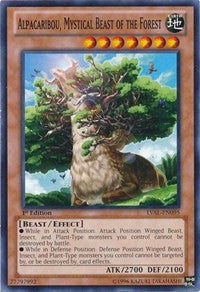 Alpacaribou, Mystical Beast of the Forest [Legacy of the Valiant] [LVAL-EN095] | Gaming Infinity