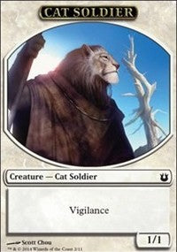 Cat Soldier Token [Born of the Gods Tokens] | Gaming Infinity