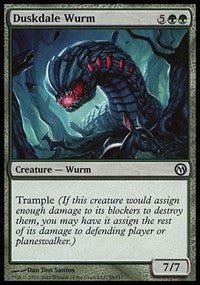 Duskdale Wurm [Duels of the Planeswalkers] | Gaming Infinity