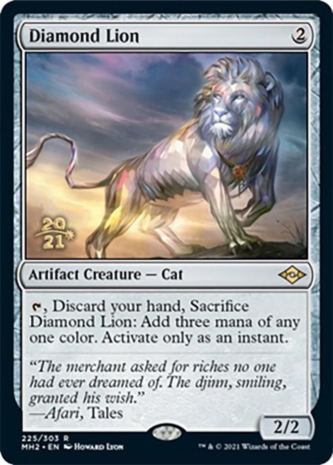 Diamond Lion [Modern Horizons 2 Prerelease Promos] | Gaming Infinity