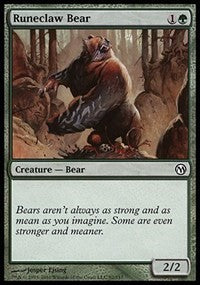 Runeclaw Bear [Duels of the Planeswalkers] | Gaming Infinity