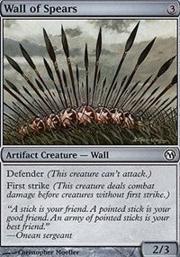 Wall of Spears [Duels of the Planeswalkers] | Gaming Infinity