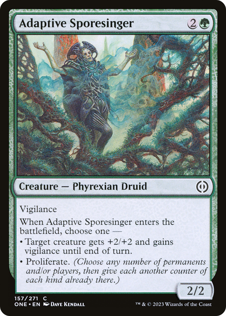 Adaptive Sporesinger [Phyrexia: All Will Be One] | Gaming Infinity