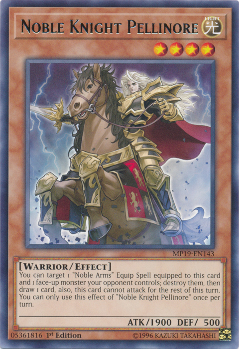 Noble Knight Pellinore [MP19-EN143] Rare | Gaming Infinity