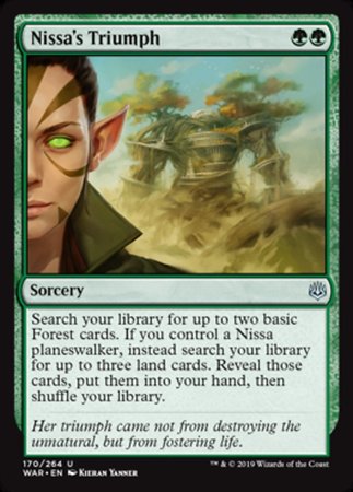 Nissa's Triumph [War of the Spark] | Gaming Infinity