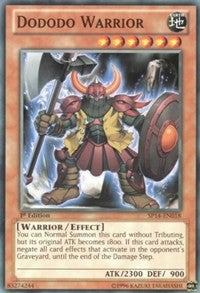 Dododo Warrior [Star Pack 2014] [SP14-EN018] | Gaming Infinity