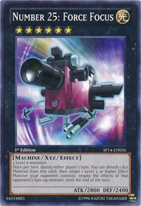 Number 25: Force Focus [Star Pack 2014] [SP14-EN026] | Gaming Infinity