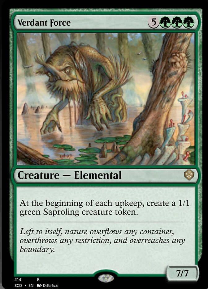 Verdant Force [Starter Commander Decks] | Gaming Infinity