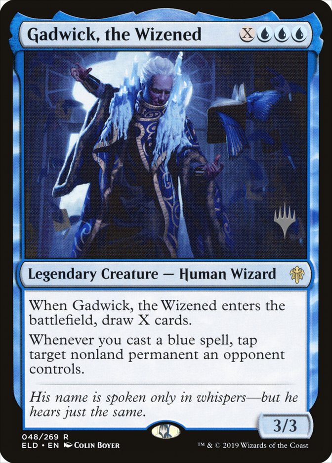 Gadwick, the Wizened (Promo Pack) [Throne of Eldraine Promos] | Gaming Infinity