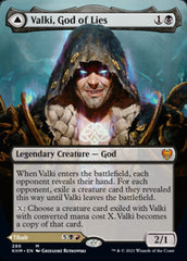 Valki, God of Lies // Tibalt, Cosmic Impostor (Borderless) [Kaldheim] | Gaming Infinity