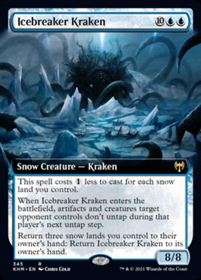 Icebreaker Kraken (Extended Art) [Kaldheim] | Gaming Infinity