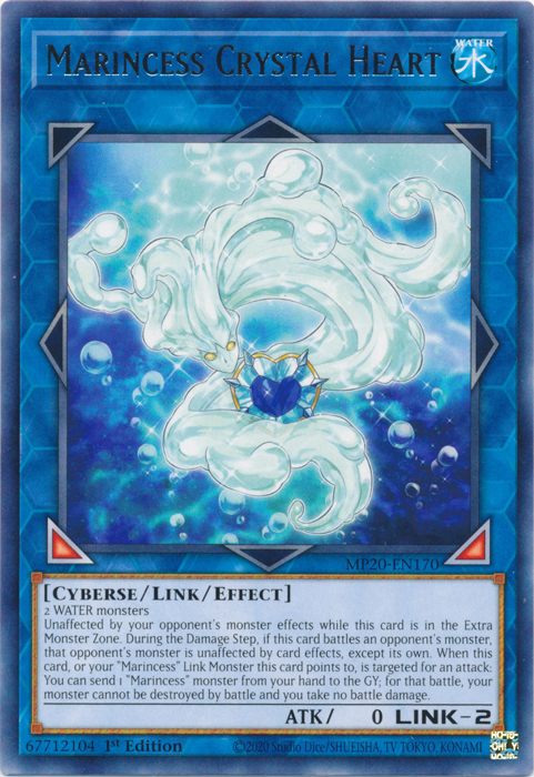 Marincess Crystal Heart [MP20-EN170] Rare | Gaming Infinity