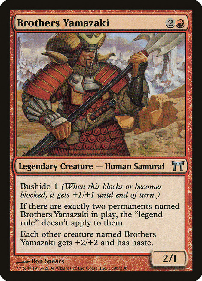 Brothers Yamazaki (160b/306) [Champions of Kamigawa] | Gaming Infinity