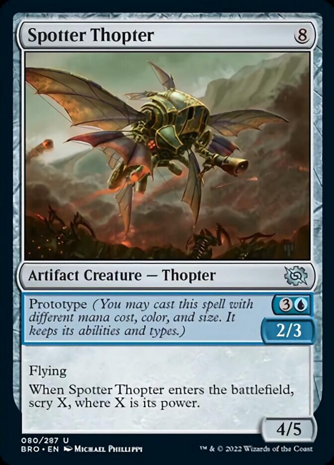 Spotter Thopter [The Brothers' War] | Gaming Infinity