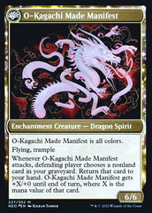 The Kami War // O-Kagachi Made Manifest [Kamigawa: Neon Dynasty Prerelease Promos] | Gaming Infinity